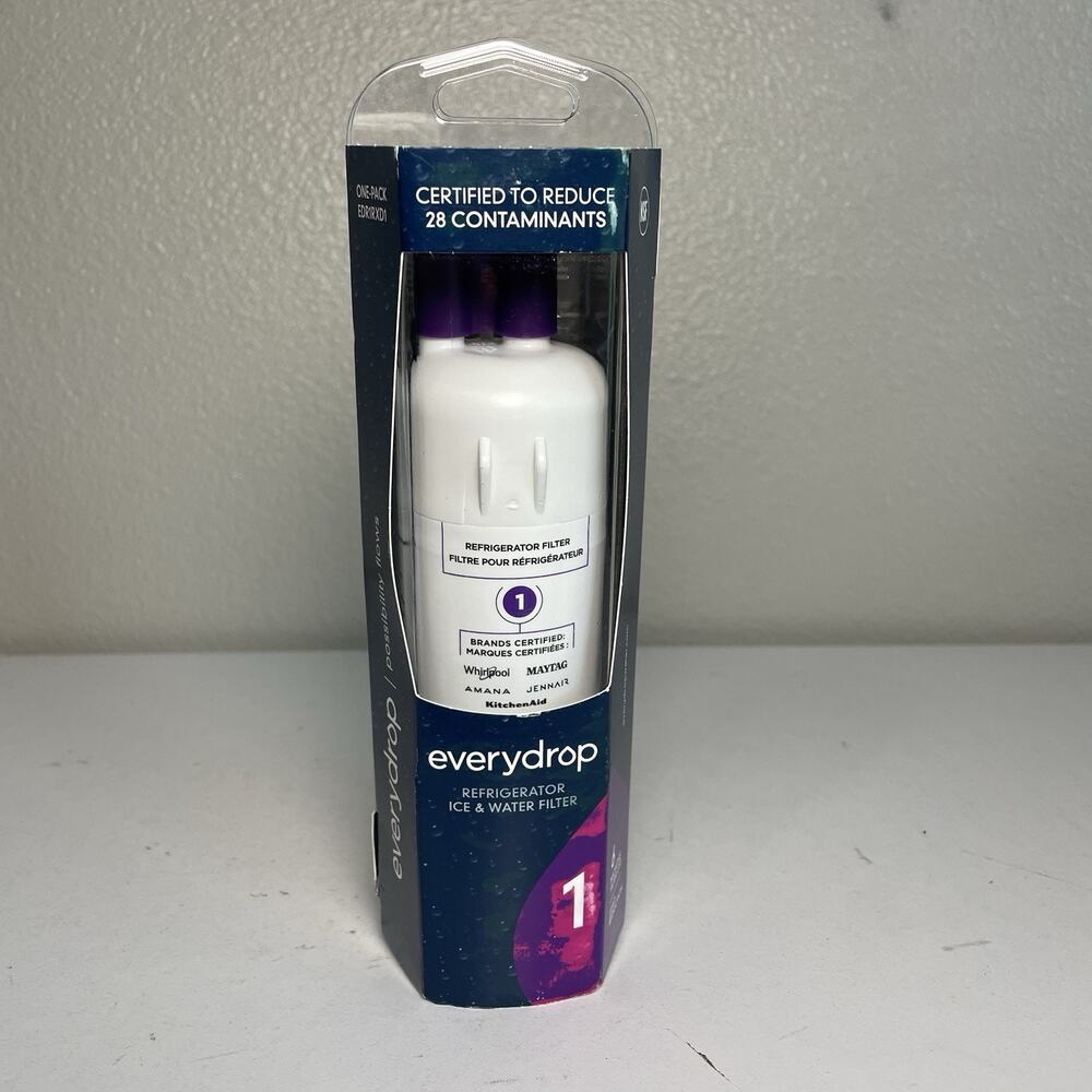 everydrop Refrigerator Ice & Water Filter 1 Pack EDR1RXD1 Purple